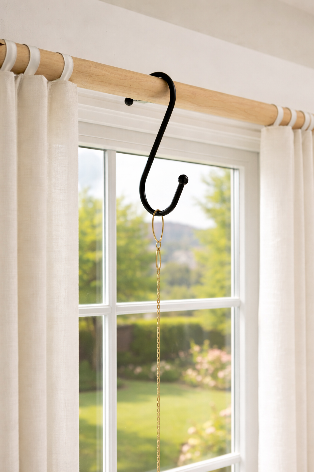 Matte Black Stainless Steel S-Hook