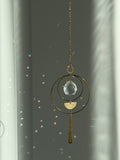‘Gilded Horizon’ – Textured Brass & Stainless Steel Suncatcher