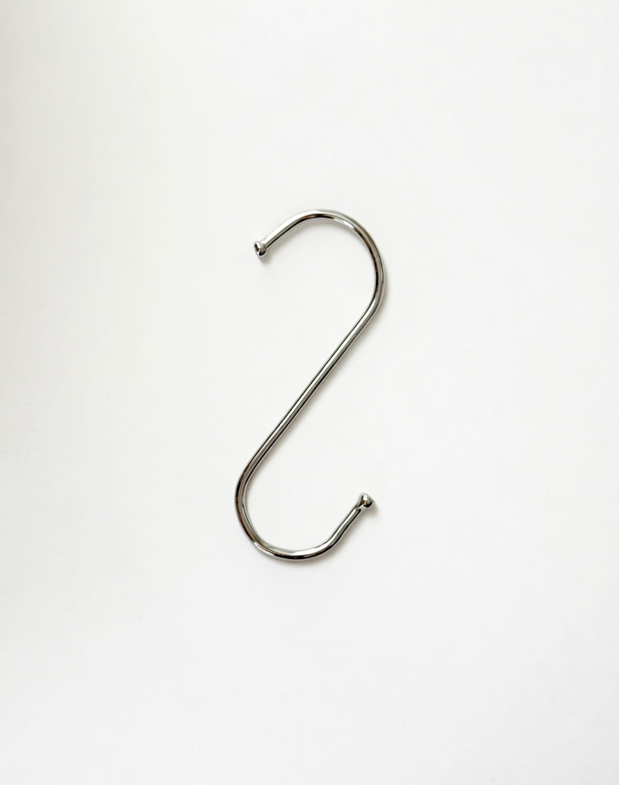 Silver Stainless Steel S-Hook